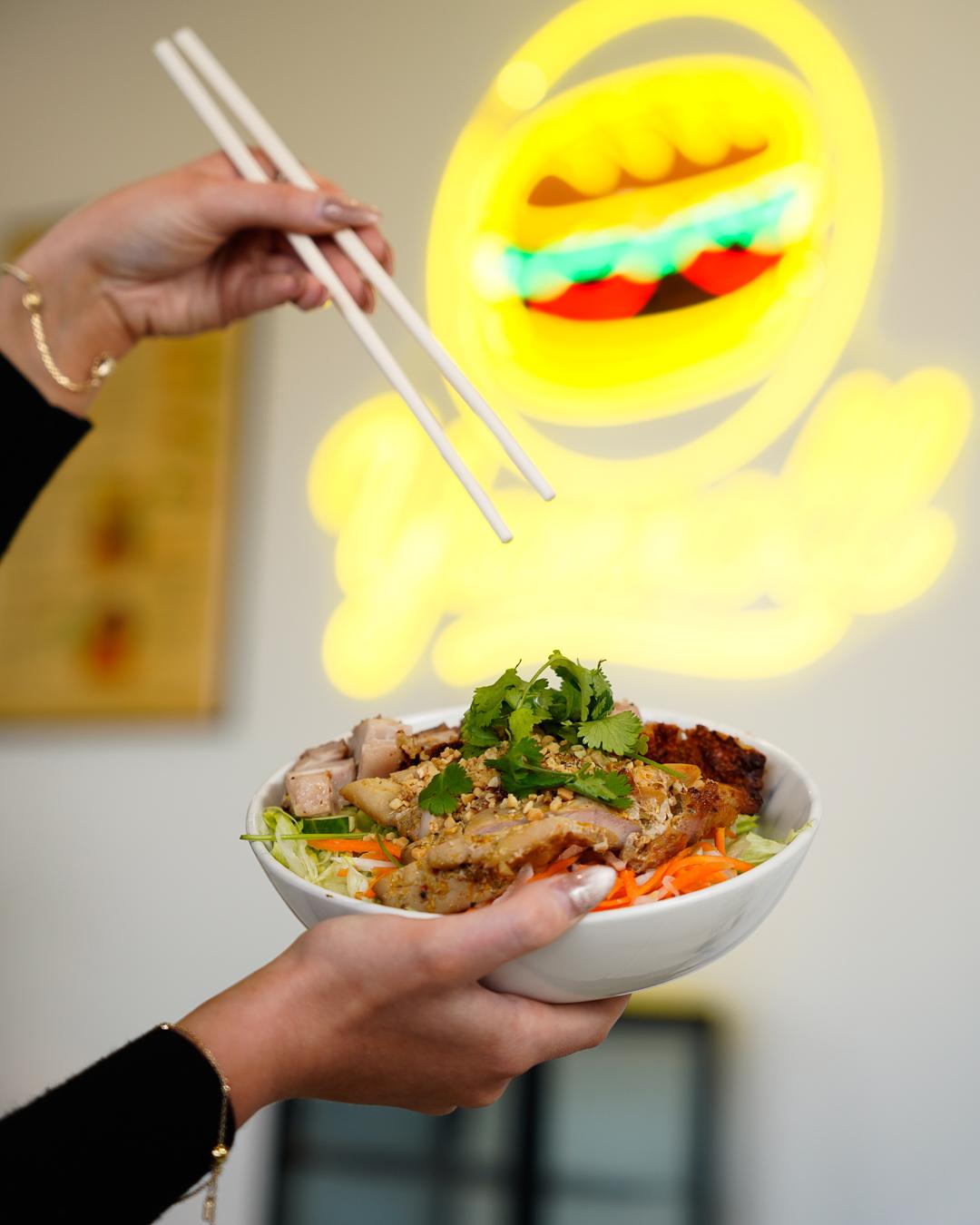 Vermicelli noodle bowl