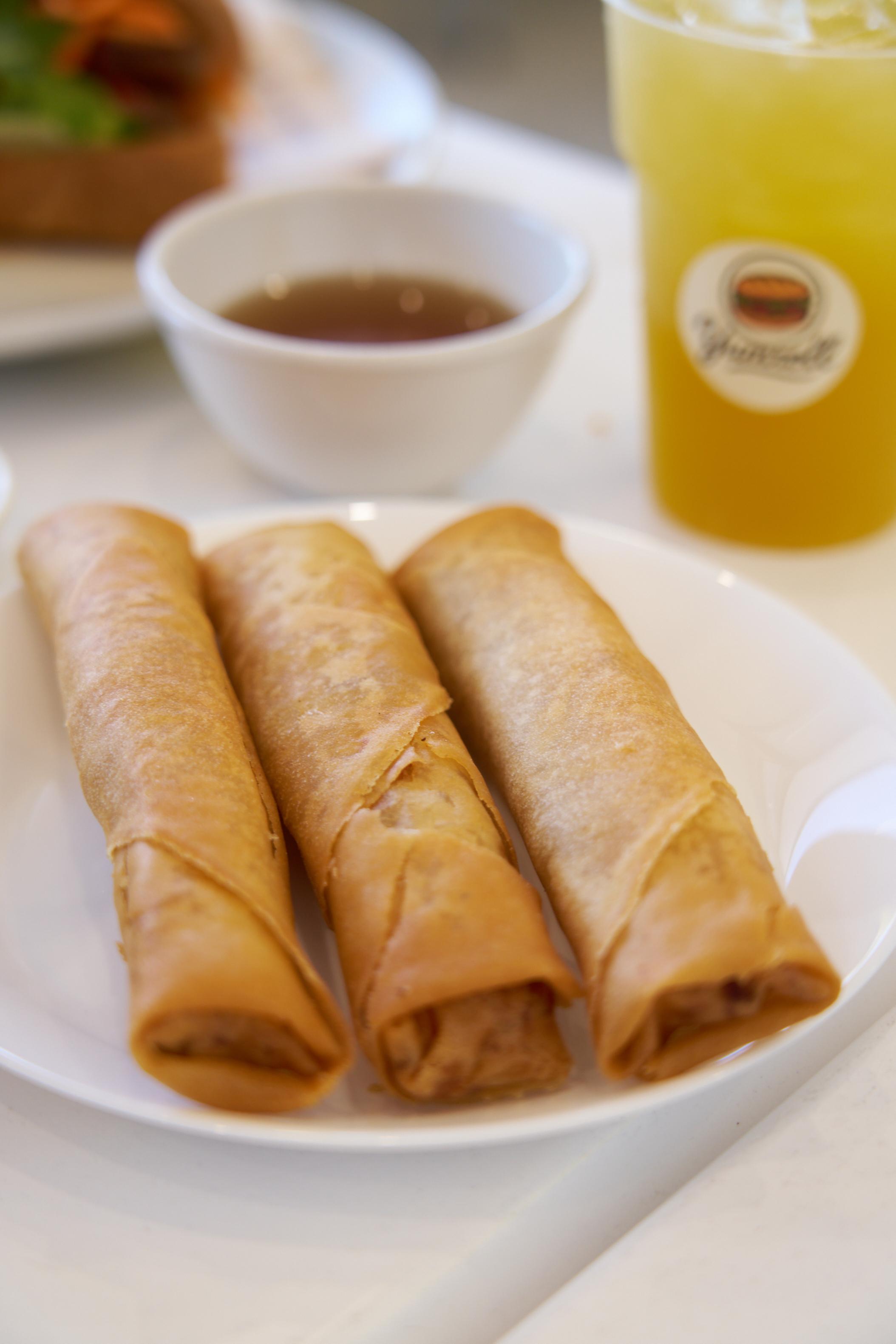 Crispy spring rolls