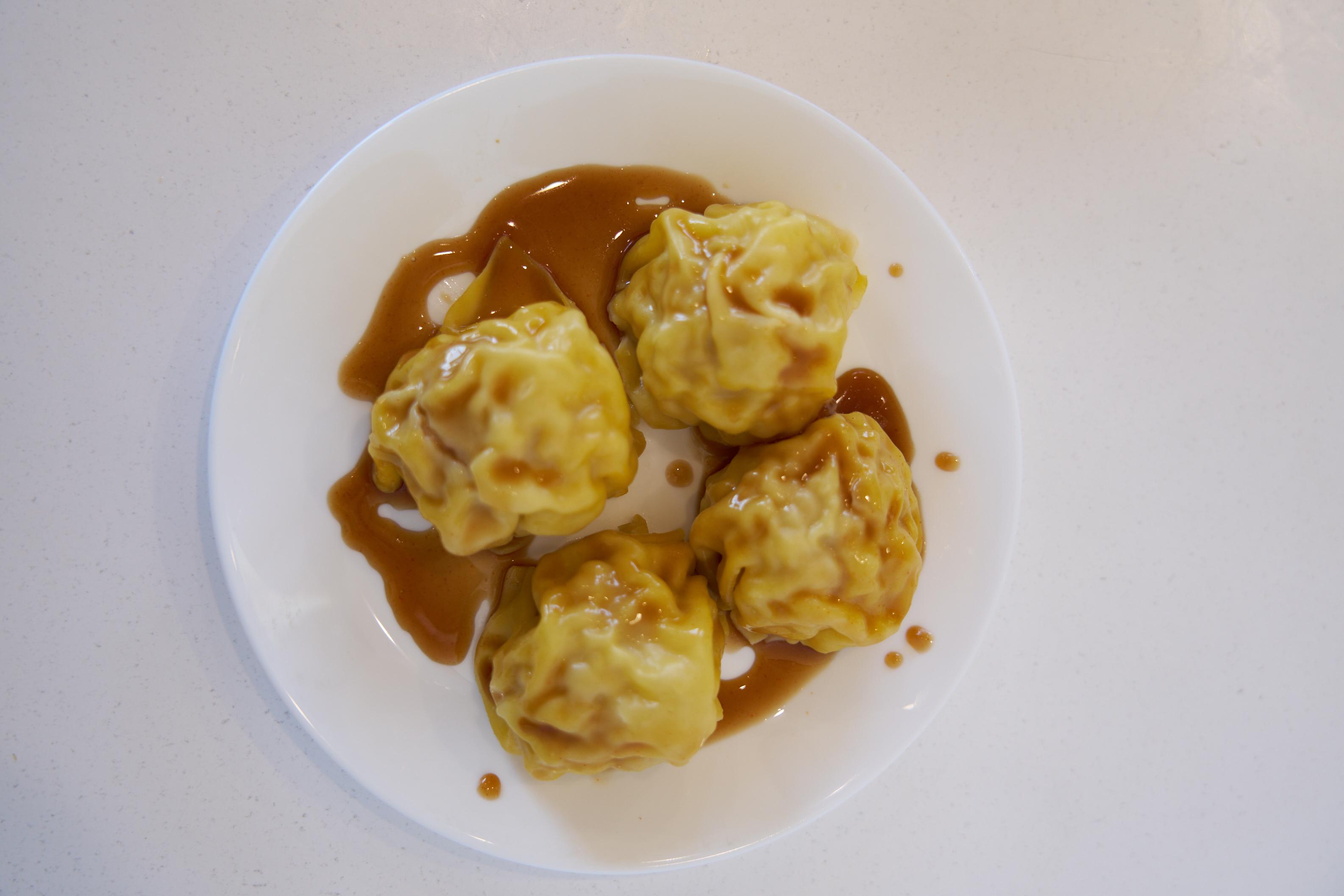 Steamed dumplings